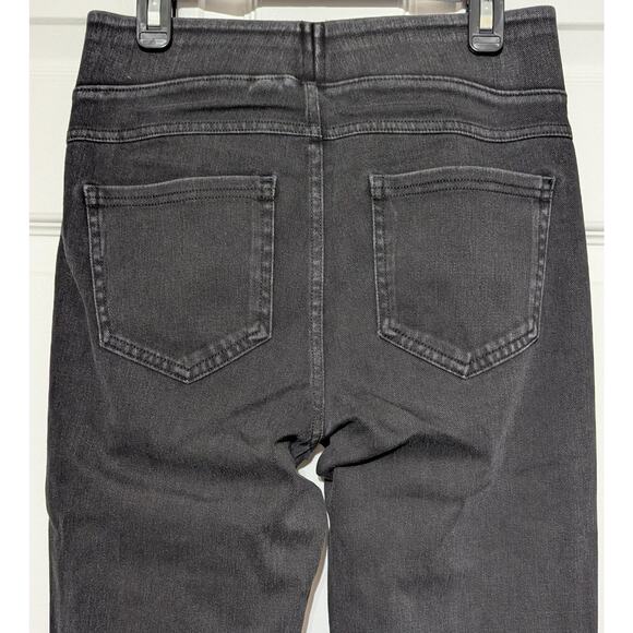 Halara Denim Leggings Womens Small Black High Waisted Jeggings Stretch Pants - Picture 7 of 8